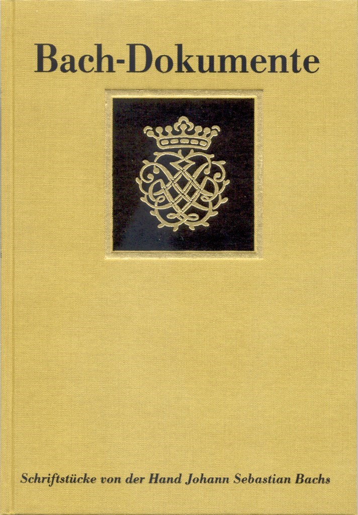 Schriftstuecke von der Hand Johann Sebastian Bachs